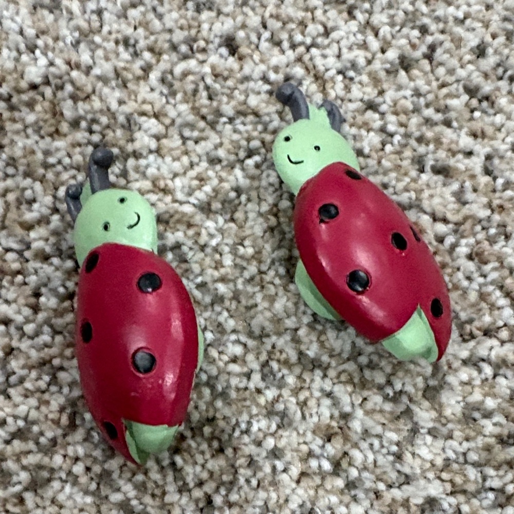 Charming Ladybug dresser pulls